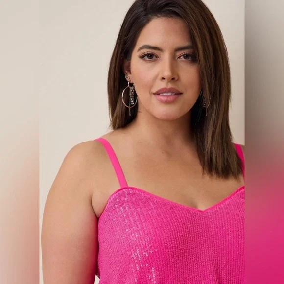 Torrid Sz. 2 (2X/18-20) Sophie Sequin Swing Cami - Picture 6 of 6